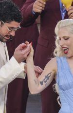 LADY GAGA Performs at Super Bowl LX at Levi