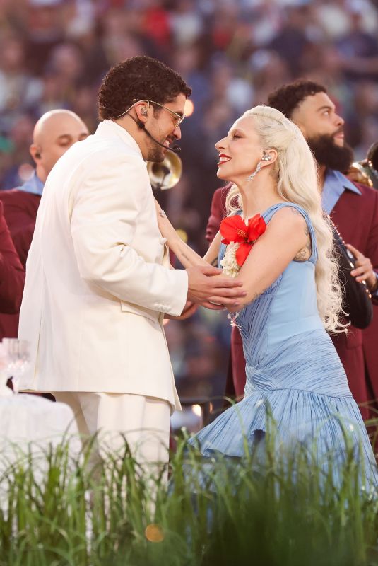 LADY GAGA Performs at Super Bowl LX at Levi’s Stadium in Santa Clara 02/08/2026