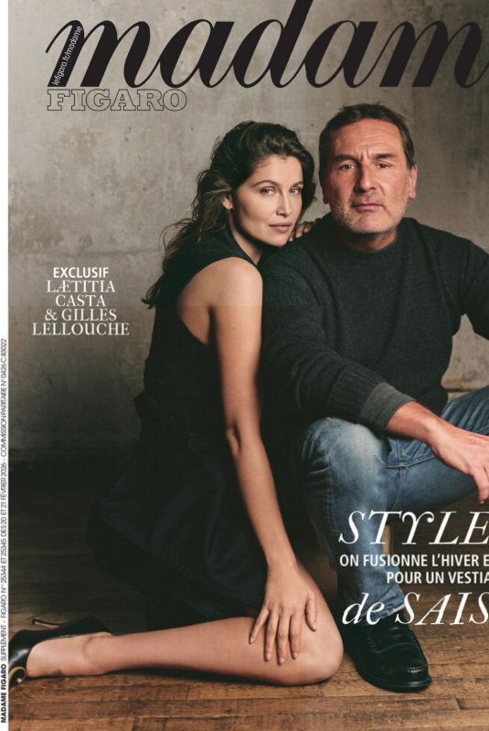 LAETITIA CASTA in Madame Figaro, February 2026