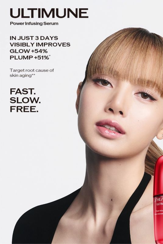 LALISA MANOBAL for SHISEIDO Campaign 2026