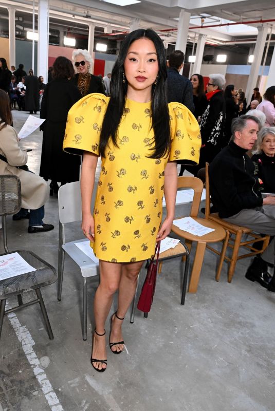 LANA CONDOR at Carolina Herrera RTW Fall 2026 Show at NYFW in New York 02/12/2026