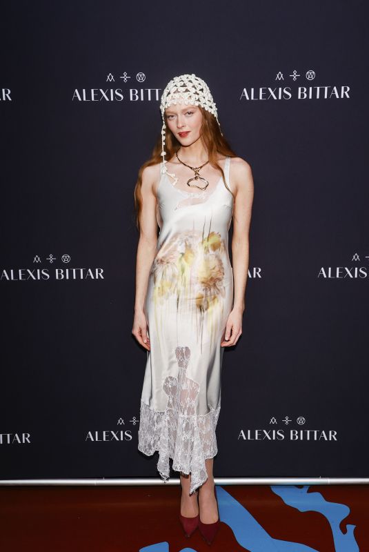 LARSEN THOMPSON at Alexis Bittar Fall/Winter 2026 NYFW Presentation in New York 02/12/2026