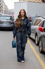 LARSEN THOMPSON at Antonio Marras Show at Milan Fashion Week in Milan 02/25/2026