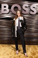 LARSEN THOMPSON at Boss Fashion Show at Milan Fashion Week in Milan 02/26/2026