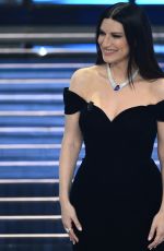 LAURA PAUSINI at 76th Sanremo Music Festival 2026 at Teatro Ariston in Sanremo 02/24/2026 