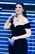 LAURA PAUSINI at 76th Sanremo Music Festival 2026 at Teatro Ariston in Sanremo 02/24/2026 