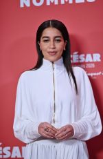 LEILA BEKHTI at Cesar 2026 Nominee Dinner at Le Fouquet