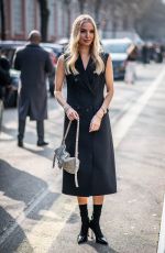 LEONIE HANNE Arrives at Fendi Fashion Show Womenswear FW 2026/27 at Milan Fashion Week 02/25/2026