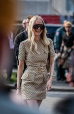 LEONIE HANNE Arrives at GUCCI Womenswear F/W 2026/27 Fashion Show at Milan Fashion Week 02/27/2026
