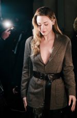 LILI REIHART Arrives at Ralph Lauren Fashion Show at New York Fashion Week 02/10/2026