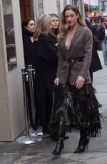 LILI REIHART Arrives at Ralph Lauren Fashion Show at New York Fashion Week 02/10/2026