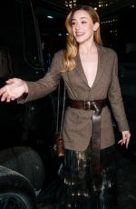 LILI REIHART Arrives at Ralph Lauren Fashion Show at New York Fashion Week 02/10/2026