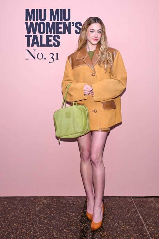 LILI REINHART at Miu Miu Women