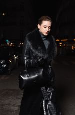 LILI REINHART Night Out in Paris 02/01/2026