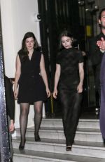 LILY COLLINS Arrives at Maison Perrier Party in London 02/09/2026