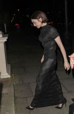 LILY COLLINS Arrives at Maison Perrier Party in London 02/09/2026