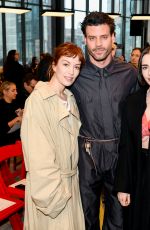 LILY COLLINS at Calvin Klein Show at NYFW in New York City 02/13/2026