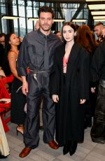 LILY COLLINS at Calvin Klein Show at NYFW in New York City 02/13/2026