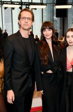 LILY COLLINS at Calvin Klein Show at NYFW in New York City 02/13/2026