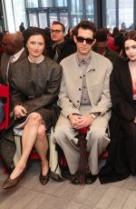 LILY COLLINS at Calvin Klein Show at NYFW in New York City 02/13/2026