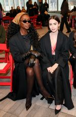 LILY COLLINS at Calvin Klein Show at NYFW in New York City 02/13/2026