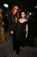 LILY COLLINS at Harris Reed A/W 