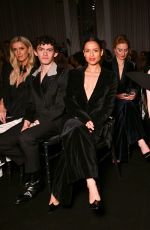 LILY COLLINS at Harris Reed A/W 