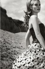 LILY JAMES in Tatler Magazine, January 2014
