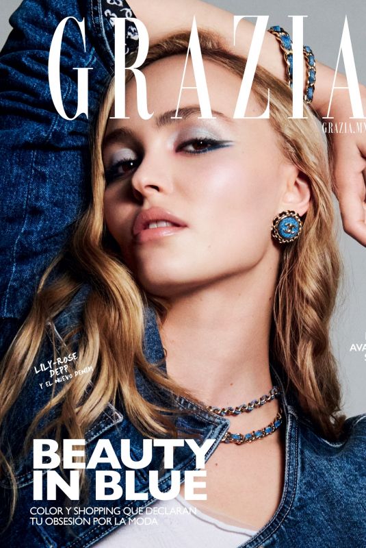 LILY-ROSE DEPP on the Cover of Grazia Mexico, February 2026
