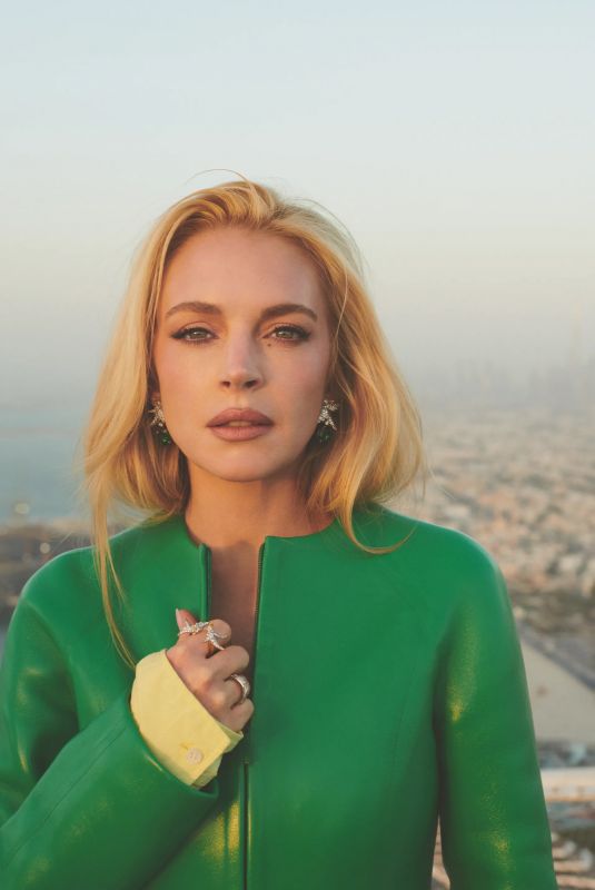 LINDSAY LOHAN for Vogue Arabia, March 2026