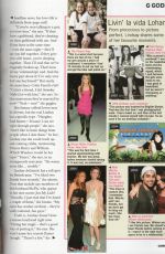 LINDSAY LOHAN in Glamour UK, August 2006