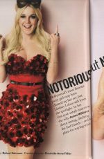 LINDSAY LOHAN in Glamour UK, March 2008