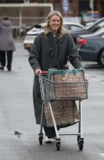 LISA CARRICK Out Shopping at Sainsbury