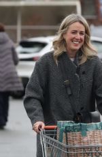 LISA CARRICK Out Shopping at Sainsbury
