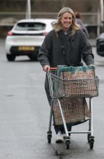 LISA CARRICK Out Shopping at Sainsbury