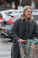 LISA CARRICK Out Shopping at Sainsbury