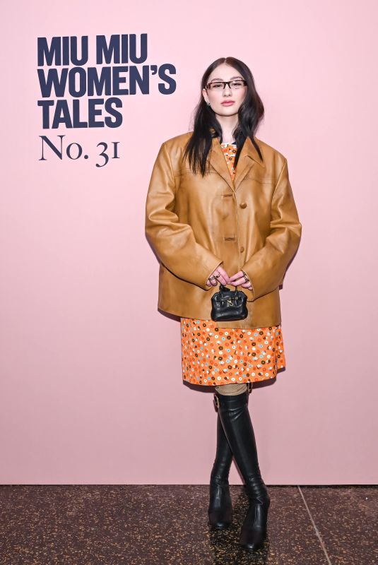 LOLA TUNG at Miu Miu Women’s Tales No. 31 at Village East Theater in New York City 02/12/2026