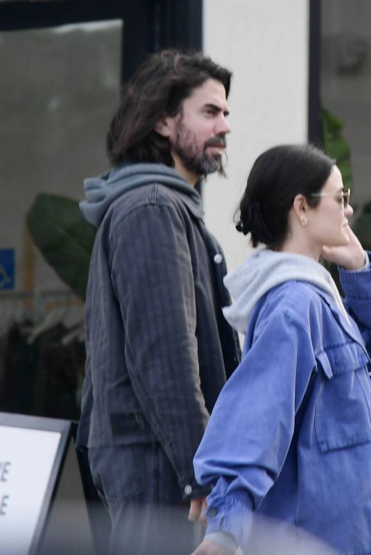 LUCY HALE Out for Coffee in Los Angeles 02/11/2026