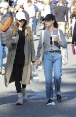 LUCY HALE Stops by Yala Coffee Before Heading to Studio City Farmers Market 02/22/2026