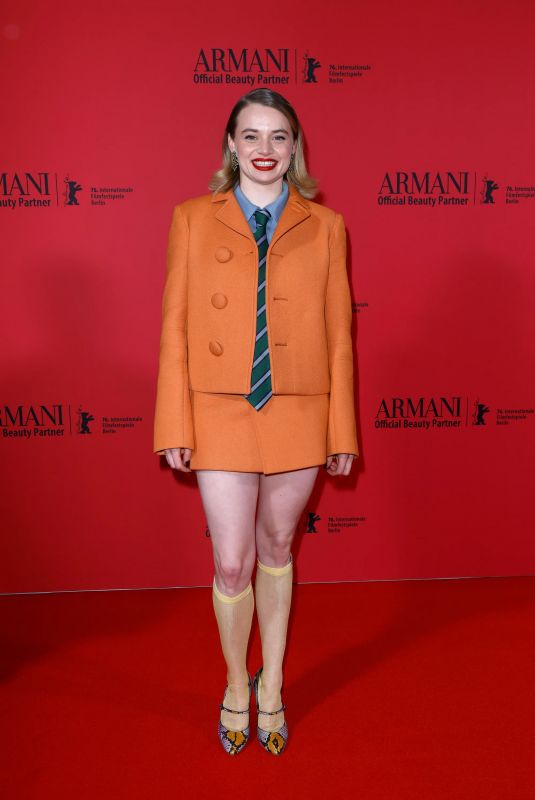 LUNA WEDLER at Armani Beauty Dinner at Berlinale Film Festival 02/14/2026