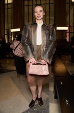 LUNA WEDLER at MM6 Maison Margiela Fashion Show Womenswear FW 2026/27 at Milan Fashion Week 02/25/2026
