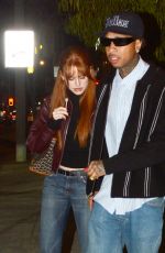 MADELAINE PETSCH Out for Dinner in Los Angeles 02/22/2026