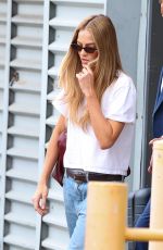 MARGOT ROBBIE Arrives at Sydney Airport in Australia 02/11/2026