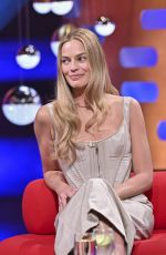 MARGOT ROBBIE at Graham Norton Show in London 02/05/2026