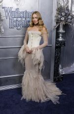 MARGOT ROBBIE at Wuthering Heights