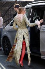 MARGOT ROBBIE Out Promotes Wuthering Heights in London 02/04/2026