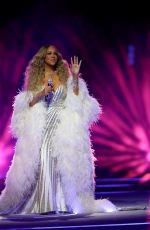 MARIAH CAREY at Milano Cortina 2026 Olympic Winter Games Opening Ceremony at Milano San Siro Olympic Stadium in Milan 02/06/2026