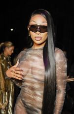 MEGAN THEE STALLION at Roberto Cavalli Fashion Show at Milan Fashion Week in Milan 02/26/2026