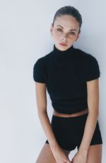 MEIKA WOOLARD at a Photoshoot, February 2026