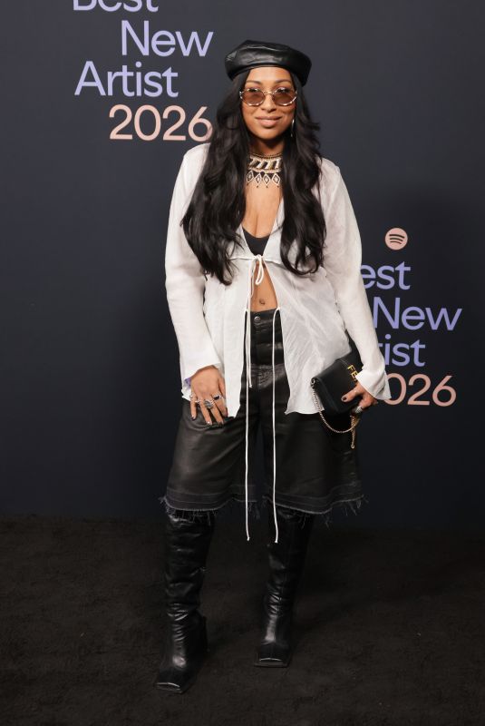 MELANIE FIONA at 2026 Spotify Best New Artist Event in West Hollywood 01/29/2026